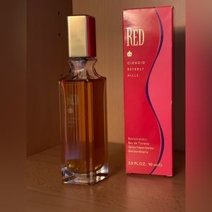 Giorgio Beverly Hills RED 3 oz Spray Extraordinary Eau de Toilette > 90% Full